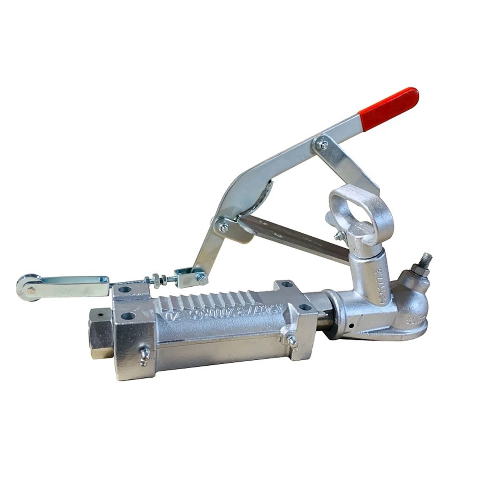 Anhängerkupplung, Anhänger 2000kg Mechanischer Bremsanhänger Koppler Überschreiben Zinkkupplung Camper Anhänger Teile Caravan-Hitch-Bootsteile(O ring)