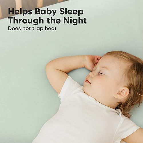 Miniatura 5 de KeaBabies Paquete de 2 sábanas para cuna pequeña y sábanas bajeras para empacar y jugar, sábanas de paquete y juego, sábanas para cuna de bebé de