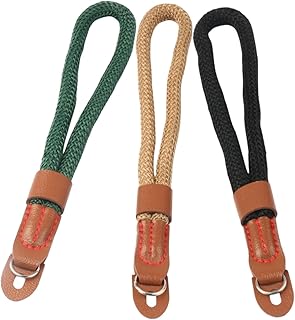 Uonlytech 3pcs Camera Wrist Strap Camera Lanyard Accessories for Men Old Cameras Vintage Camera+accessories Strap Lanyard for Camera Mens Wristband Man Wrist Band Rangefinder Skin