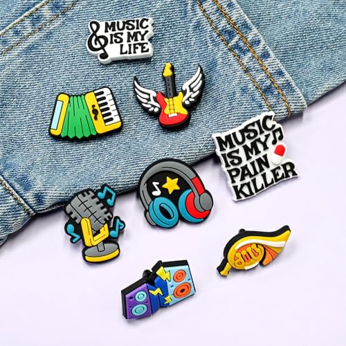 Image of Cute Pins Bulk, Funny Lapel Badge Pins Rubber Brooch Pins for Backpacks, Hats, Bags