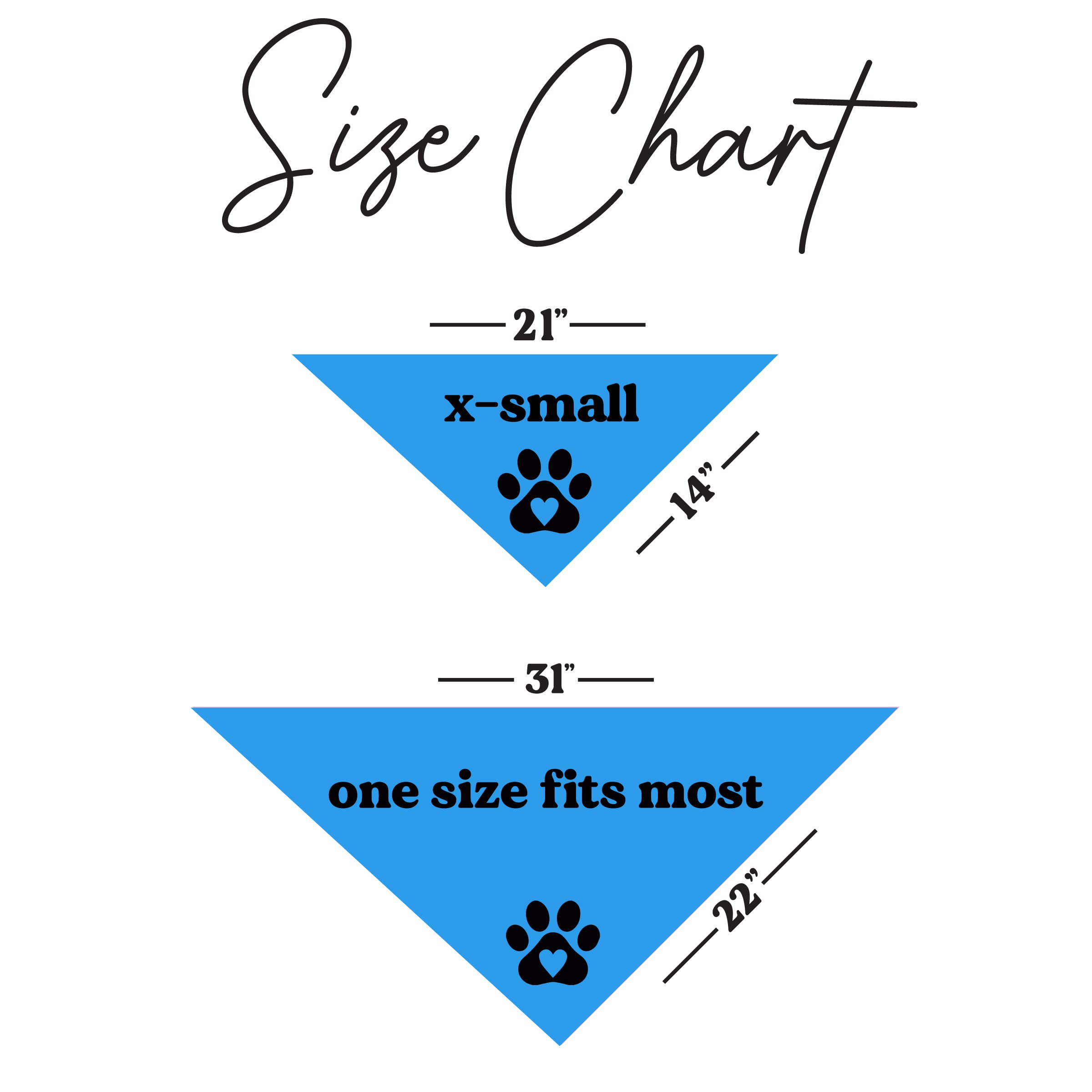 All The Good Vibes Dog Bandana (Turquoise, OS 1085)