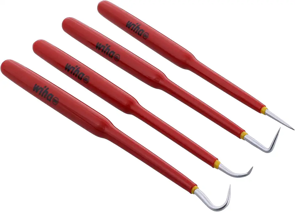 WIHA 75240 4 Piece Insulated Pick Set