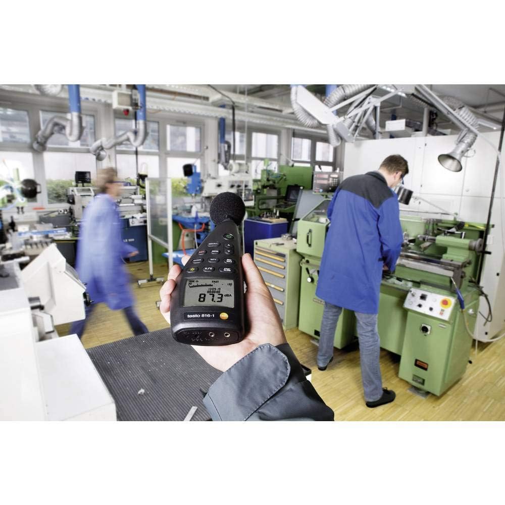 Testo 816-1 - Digital - A-Gewichtung - C-Gewichtung - Schnell - Langsam - 30-130 Db - 1,4 Db - 0,1 Db (0563 8170)