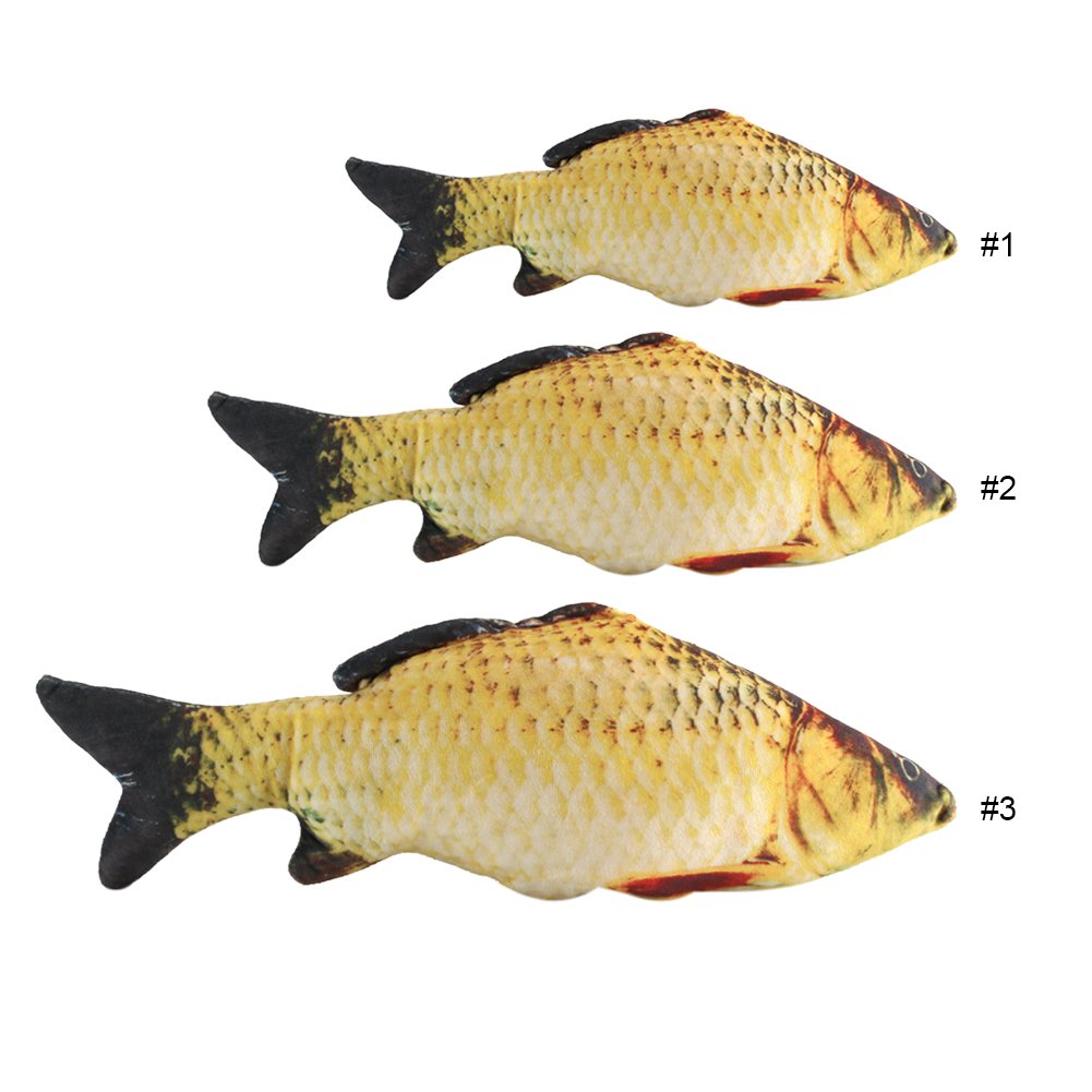 Poduszka 3D Fish Pillow Poduszka Karp Pluszowe wypchane zwierzę Poduszka do dekoracji domu (60 CM)