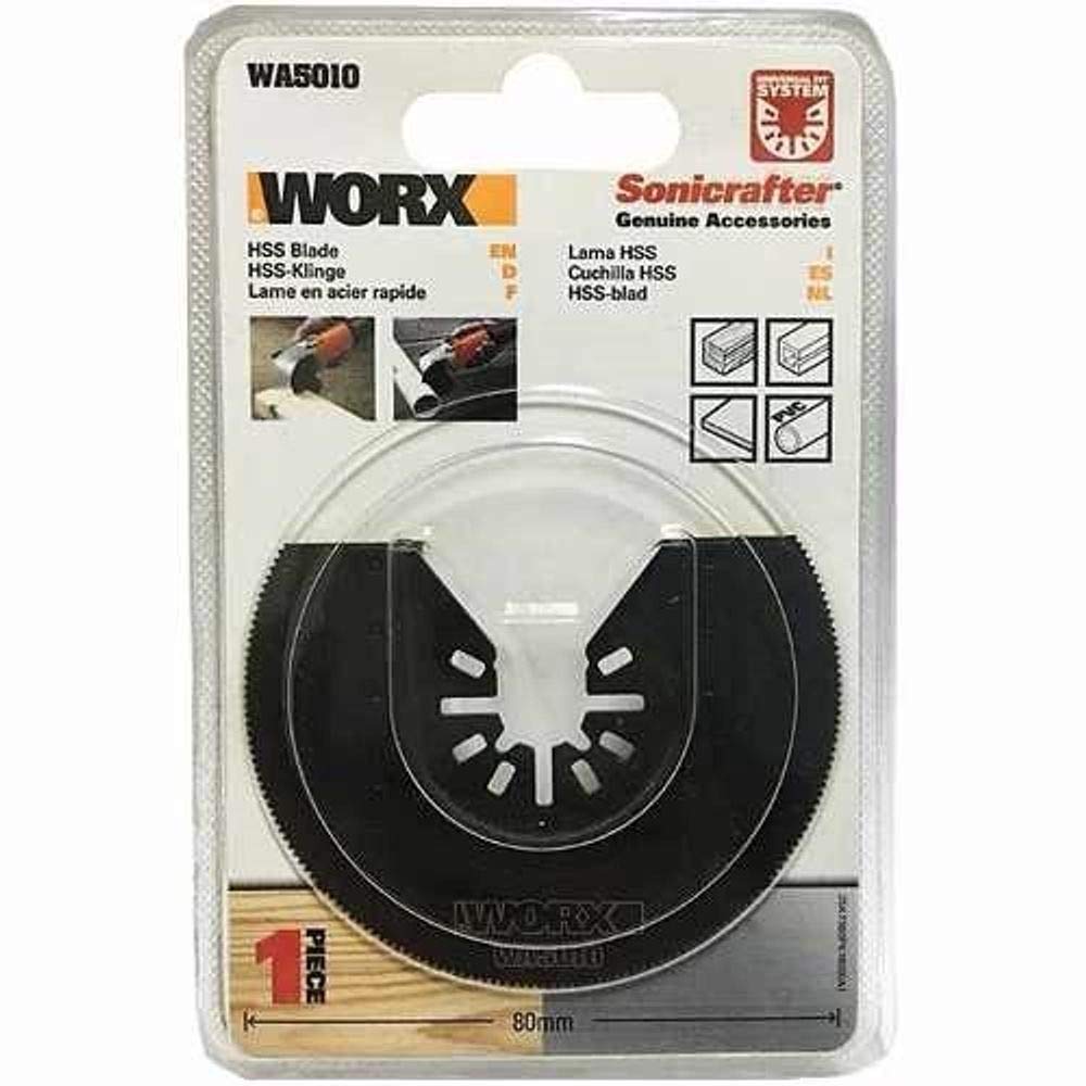 Worx Wa5010 Sonicrafter Oscillating Multitool Universal Segment Circular Saw Blade