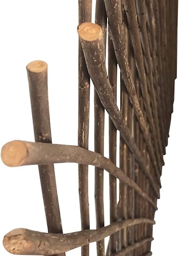 Miniatura 7 de Garden Land Valla extensible para jardín enrejada de sauce soporte para cerca para planta trepadora 36 x 92 pulgadas
