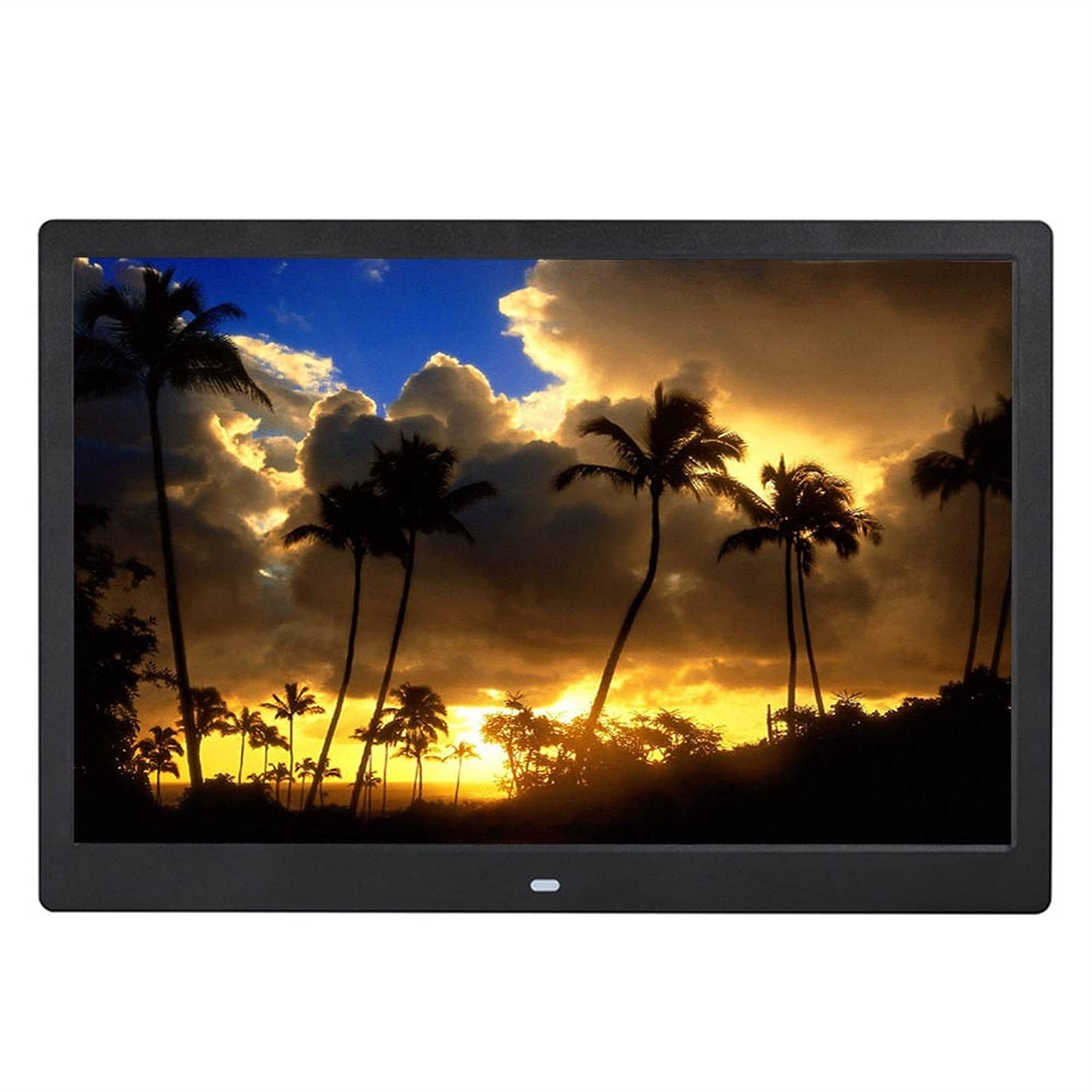 Cyfrowa ramka na zdjęcia 14-calowa elektroniczna cyfrowa ramka na zdjęcia Ekran LCD Cyfrowa Odtwarzacz reklamowy wideo Rozdzielczość 1280800 (czarny)