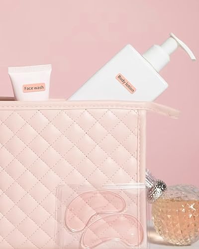 Miniatura 6 de iEager Cinta para etiquetar, 0.591 in x 1.181 in, papel térmico adhesivo rosa, etiquetas de almacenamiento para el hogar, cinta de etiquetas