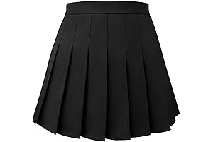 Pleated Plus Size Tennis Skirts for Women: A Flawlessly Alluring Take on Activewear