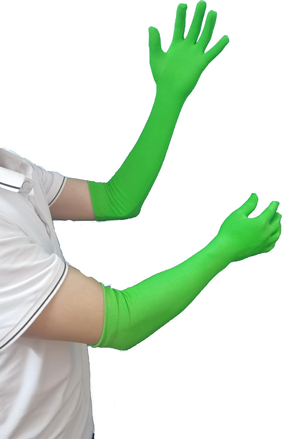 Buy JOMOCARE Chromakey Green Screen Gloves with Hood Invisible Effects Background for Green