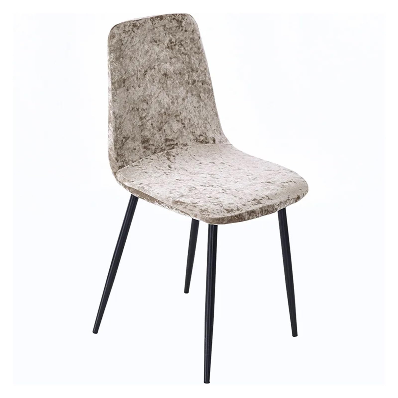 CIOPLJHKL 1pc Shell Chair Covers Velvet Fabric Bar Cover Stretch Protector Seat Slipcovers Home Dining Room Hotel Decor for Hotel, Banquet(Color7)