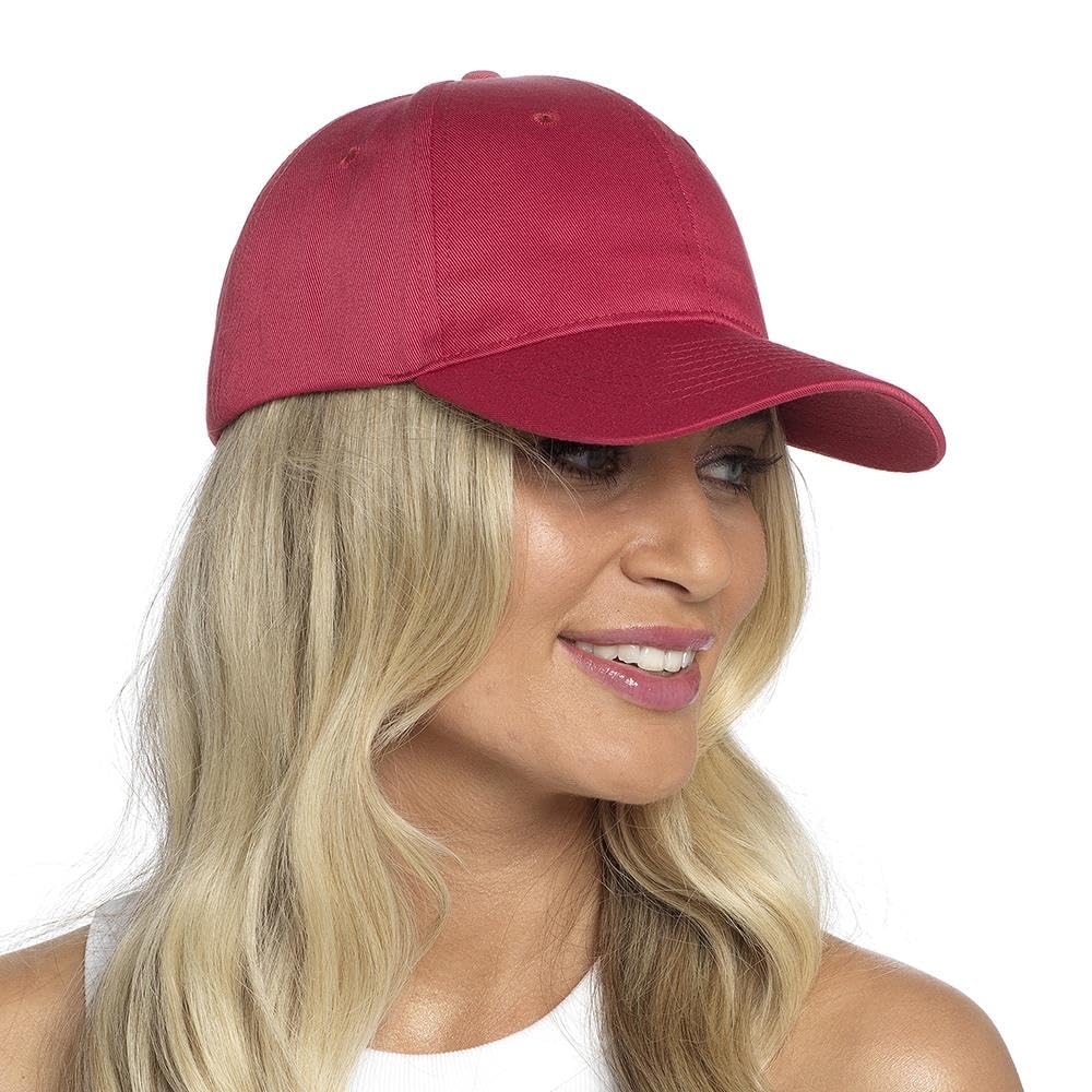 A2z Men's Rust Plain Baseball Cap Breathable Polyester Cotton - Baseball Cap Az41123