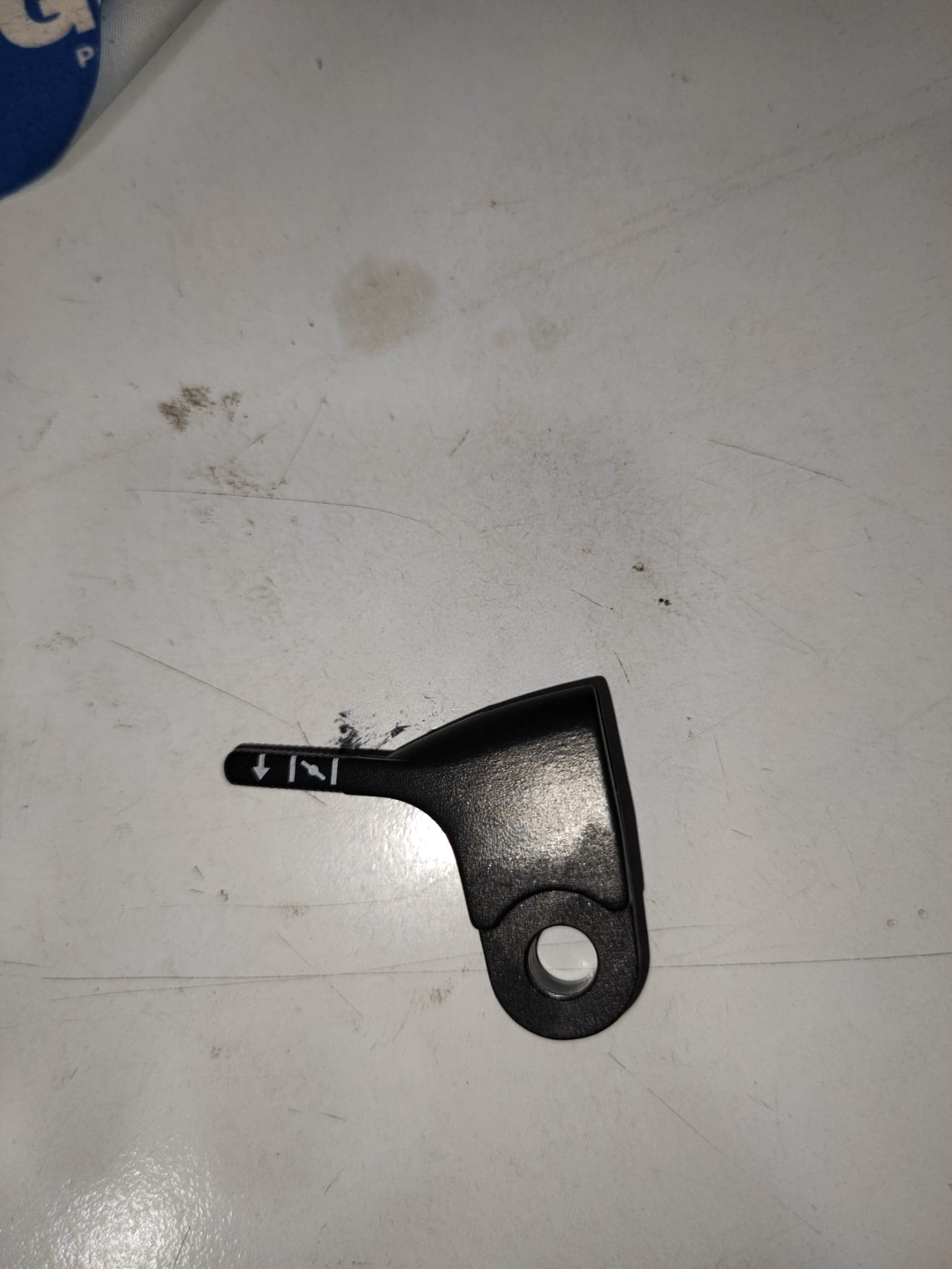 Forte Clutch lever, Black, Derbi Senda 02- / Drac / Motorhispania