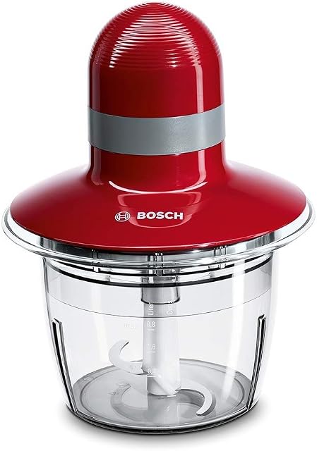 Bosch MMR08R2 Food Chopper, 400W, Red/Grey