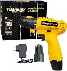 TITANIUM PARAFUSADEIRA SPECIAL EDITION AMARELA 1,2AH 12V T12