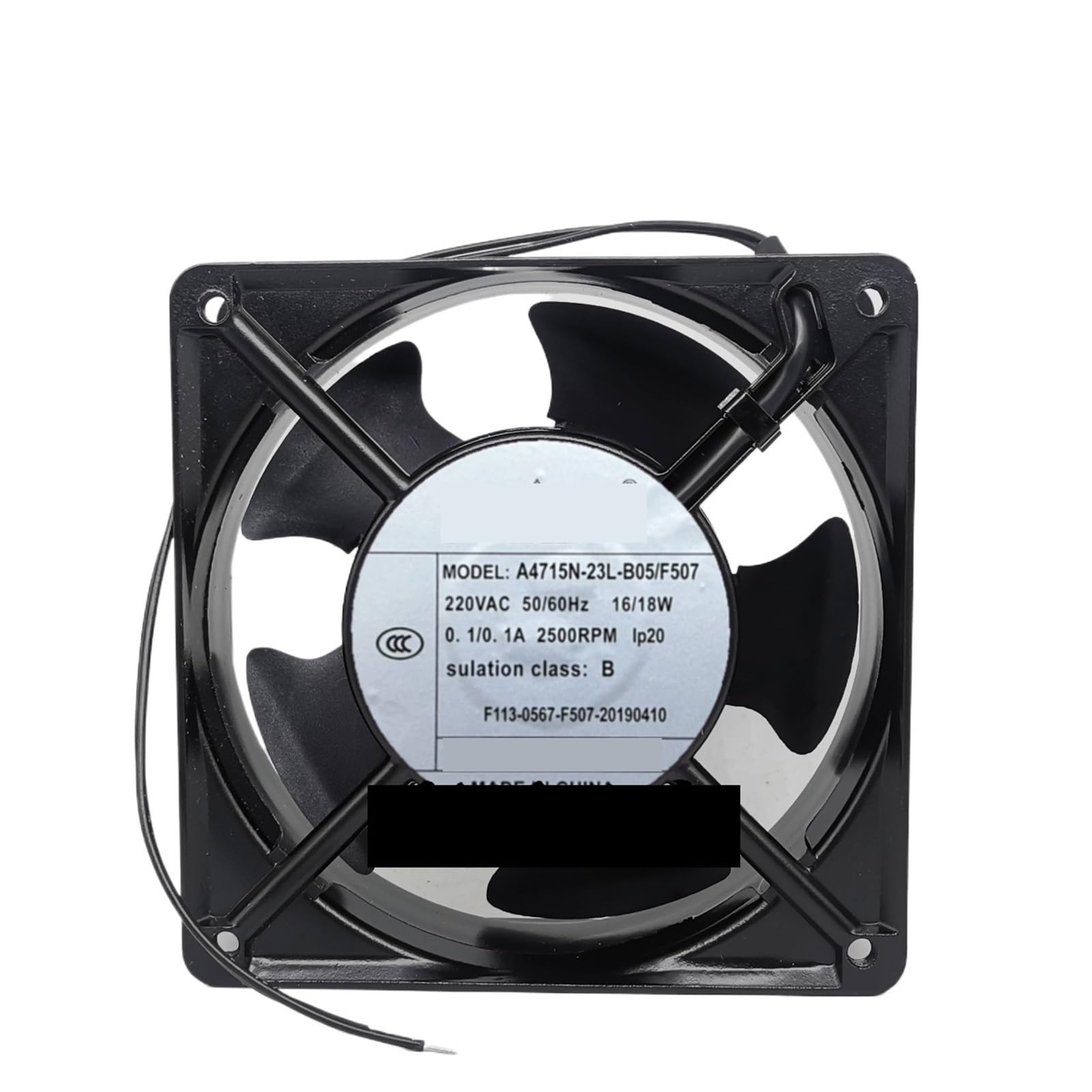 Ventilateur de refroidissement AC 220 V A4715N-23L-B05 extracteur d'air industriel 120mm