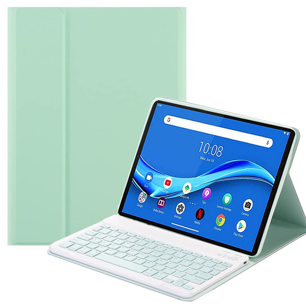 Custodia per Tablet Lenovo Tab M10 Plus TB-X606X X606F, Cover per Tab M10 FHD 2a Gen 10.3 con Cinghia da Polso, Tasca e Supporto