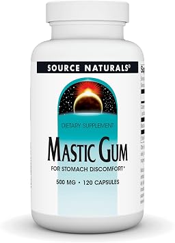 Source Naturals Mastic Gum Extract, 120 Caps 500 mg