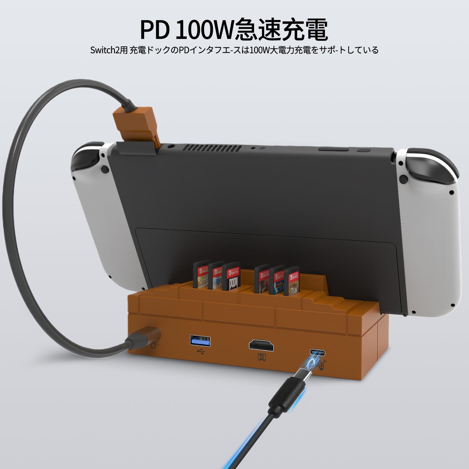 Amazon.co.jp: Switch 2用 多機能ドック【2025年-4IN1】Switch 2
