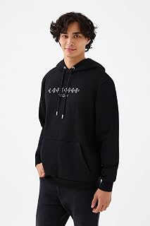 Oft Erkek Sweatshirt,Siyah Xxl