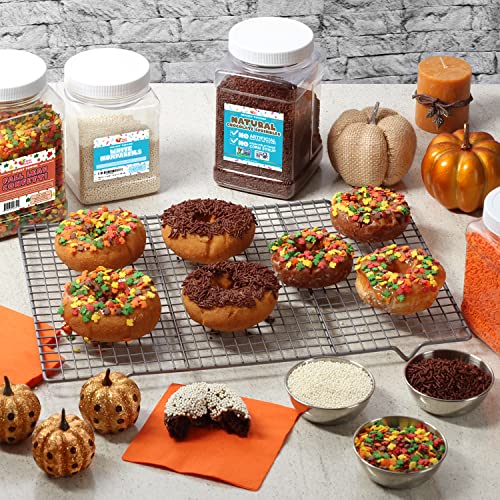 Nonpareils Sprinkles Easter – White Nonpareils – Bulk Sprinkles - 2.7 Lb (43.2 Oz) - Easter Sprinkle - Dessert Sprinkles #TOP5