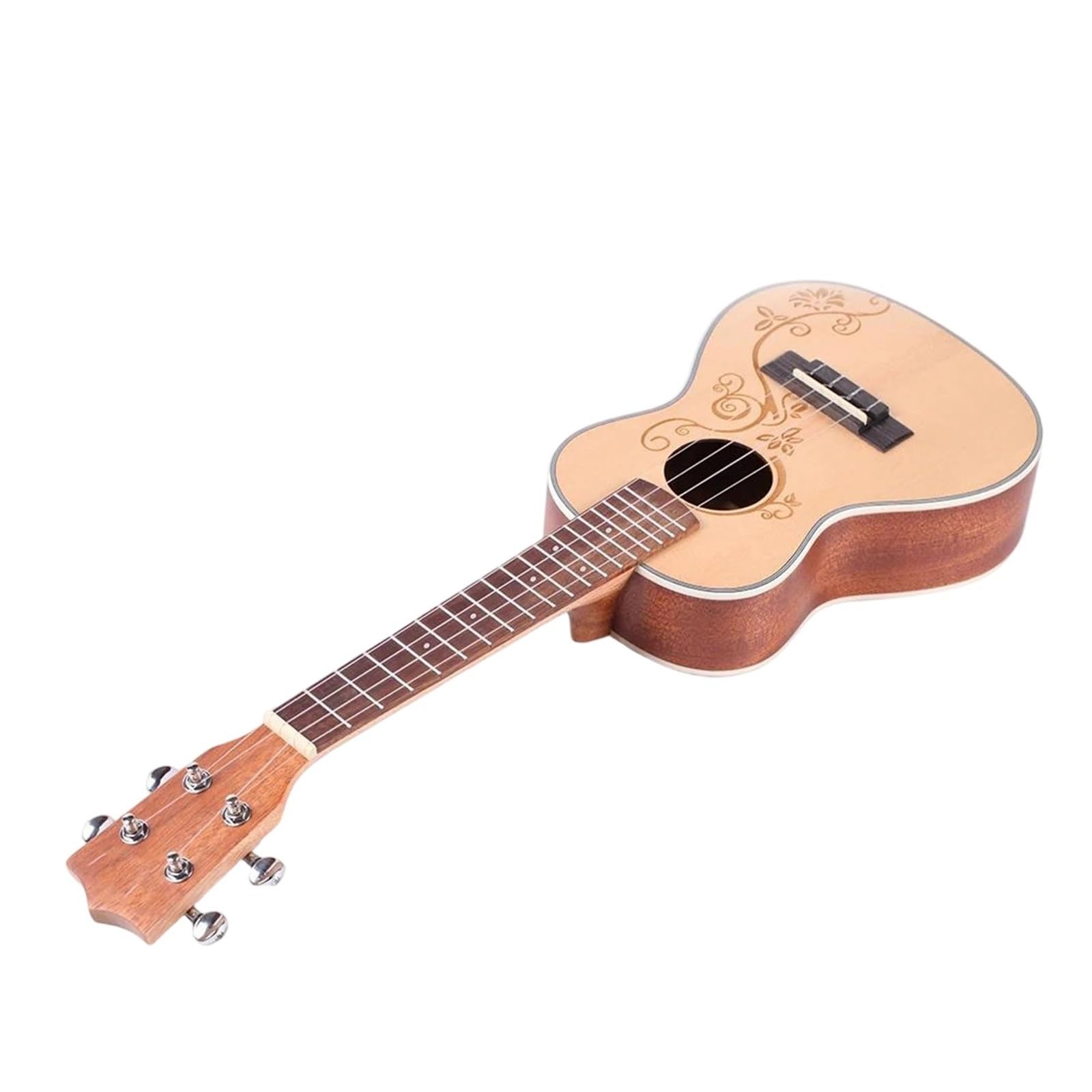Zestawy Ukulele 23 26calowe Koncertowe Ukulele Tenorowe Wykonane Z Drewna Świerkowego Akcesoriami W Zestawie(23 inches)