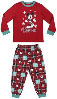 CERDÁ LIFE'S LITTLE MOMENTS Chico de Mickey Mouse-Pijama Familiar a Juego de Navidad...