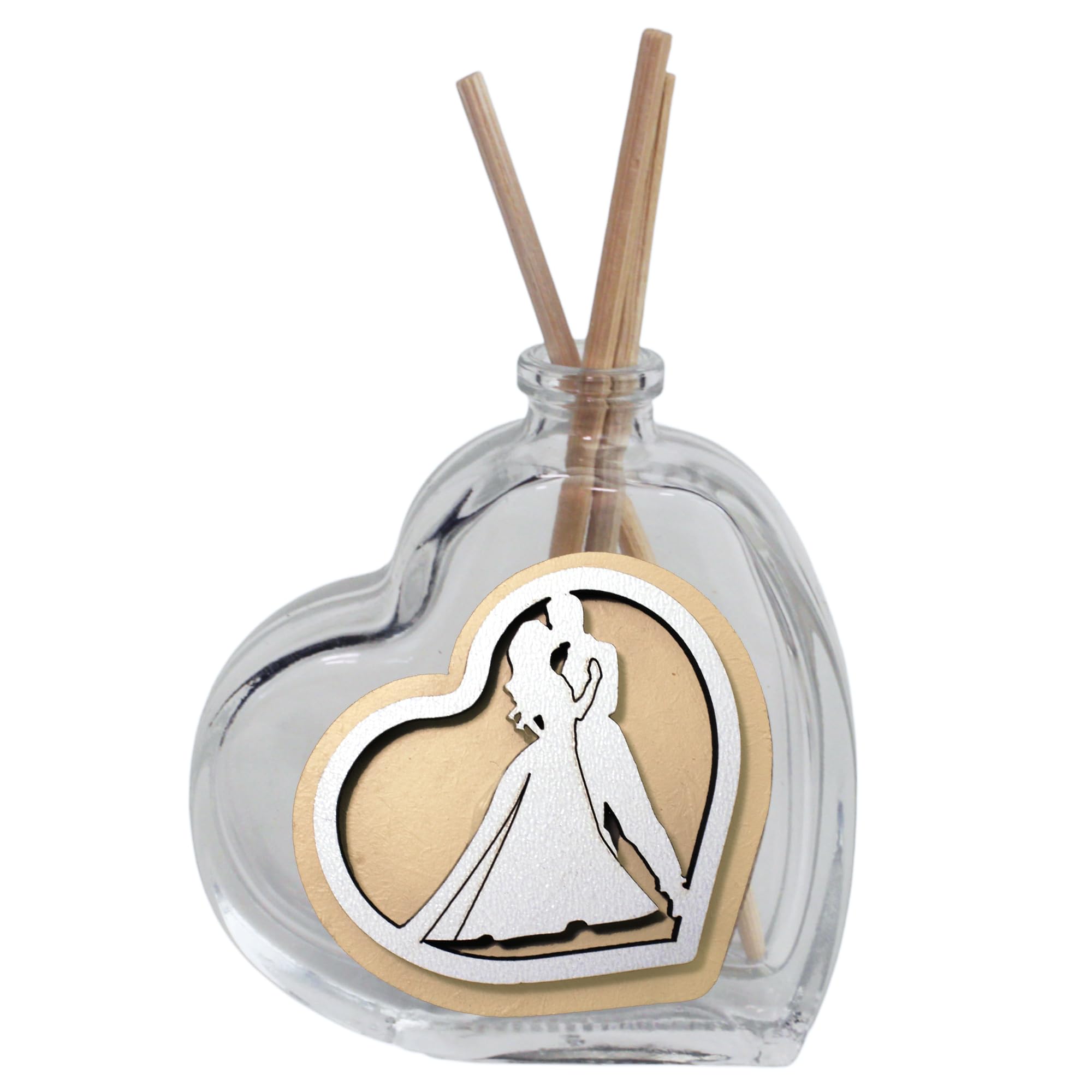 Bomboniera Profumatore Cuore Con Portagioie - Per Matrimoni E Anniversari - Foto 8