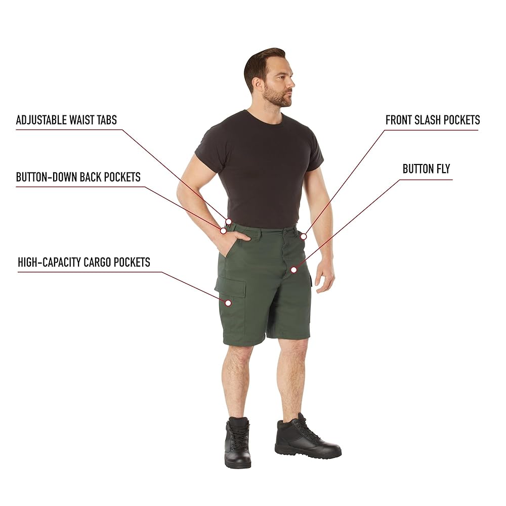 パンツ Military fatigue rip stop cargo shorts Amazon.com: Rothco Rip-Stop BDU Shorts – Rugged Tactical