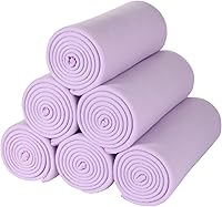 Vista 29 de CAI TENG Mantas de Vellón Ligeras y Cálidas, Suaves y Acogedoras, Aptas para Mascotas, Manta de Vellón Sólida a Granel para Hogar, Cama, Sofá, Negro