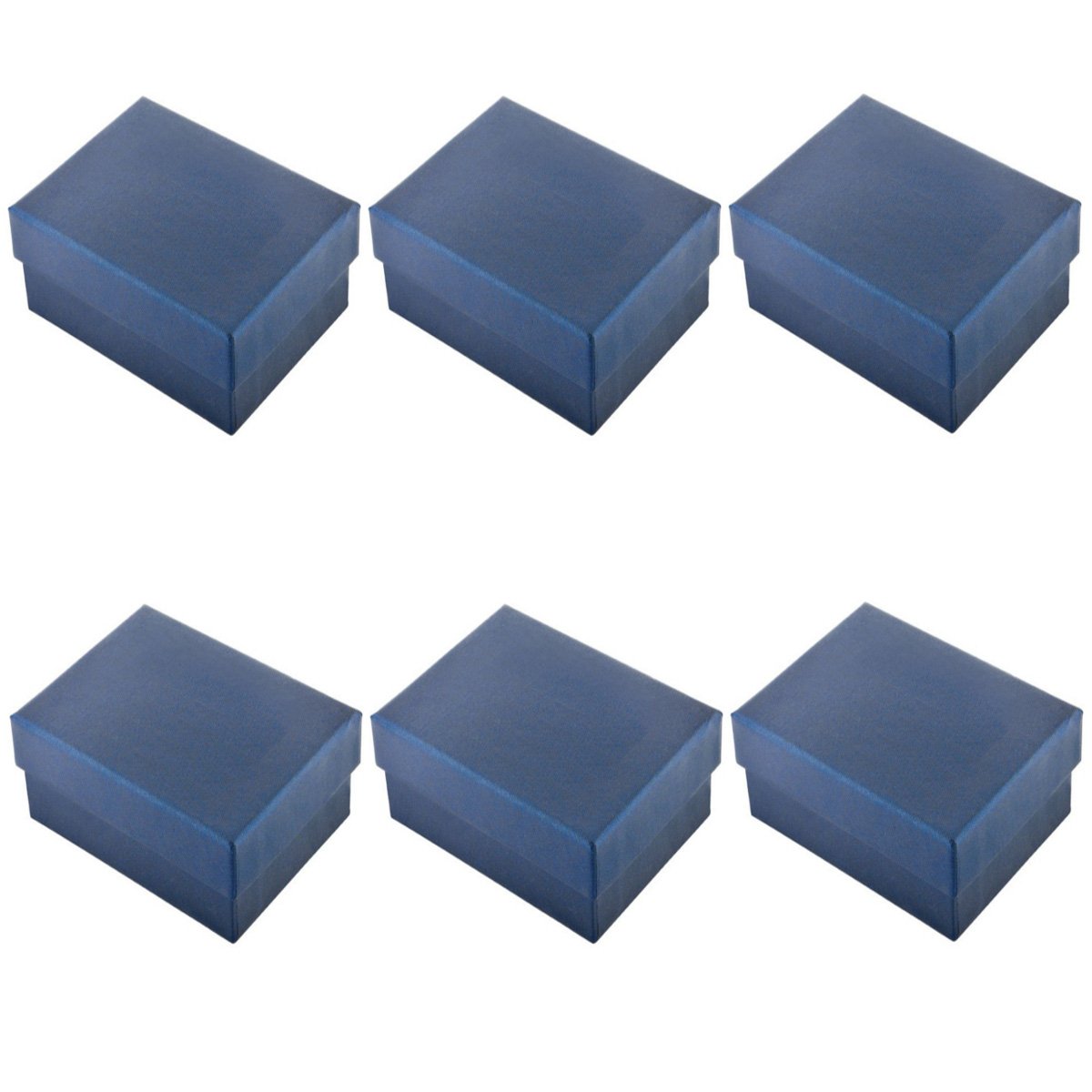 Lot de 6 Ronds de Serviette Classiques 5 x 5 cm plaqué Argent