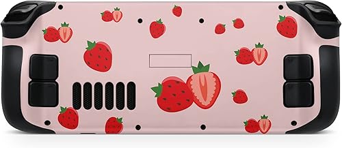Miniatura 3 de TACKY DESIGN Piel de fresas compatible con la piel de la cubierta de vapor accesorios de cubierta de vapor rosa calcomanía de vinilo de 98ft bonita