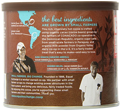 Equal Exchange Hot Cocoa Mix, Cans Chocolate, 12 Oz (Ogh-Equalch) #TOP2