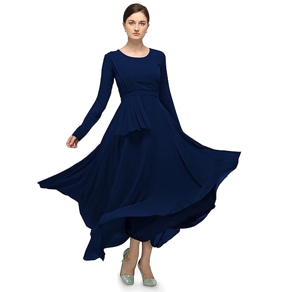 western georgette gown
