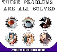 Vista 3 de Pasta de dientes blanqueadora de dientes púrpura - Pasta de dientes blanqueadora para blanqueador de dientes