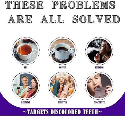 Miniatura 3 de Pasta de dientes morada para blanquear los dientes, pasta de dientes morada, blanqueamiento dental morado, refuerzo de blanqueamiento de dientes,