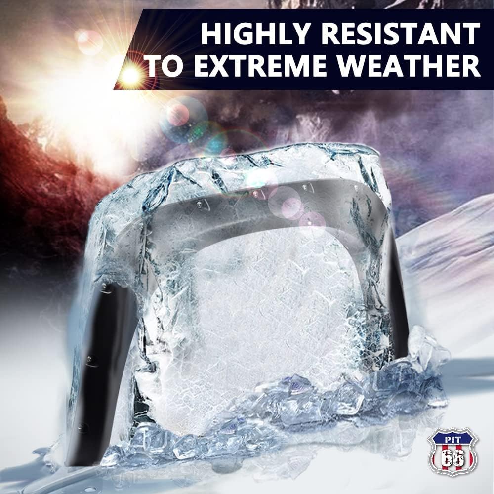 PIT66 Fender Flares Compatible With 2011 2012 2013 2014 2015 2016 2017 Jeep Grand Cherokee Front Right Wheel Flares 1 Pc