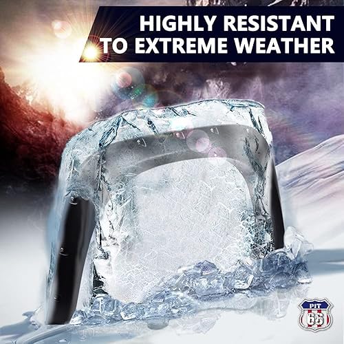 Miniatura 10 de PIT66 Guardabarros para guardabarros, compatible con Toyota Rav4 2019-2021, moldura para guardabarros delantero, lado derecho del pasajero,