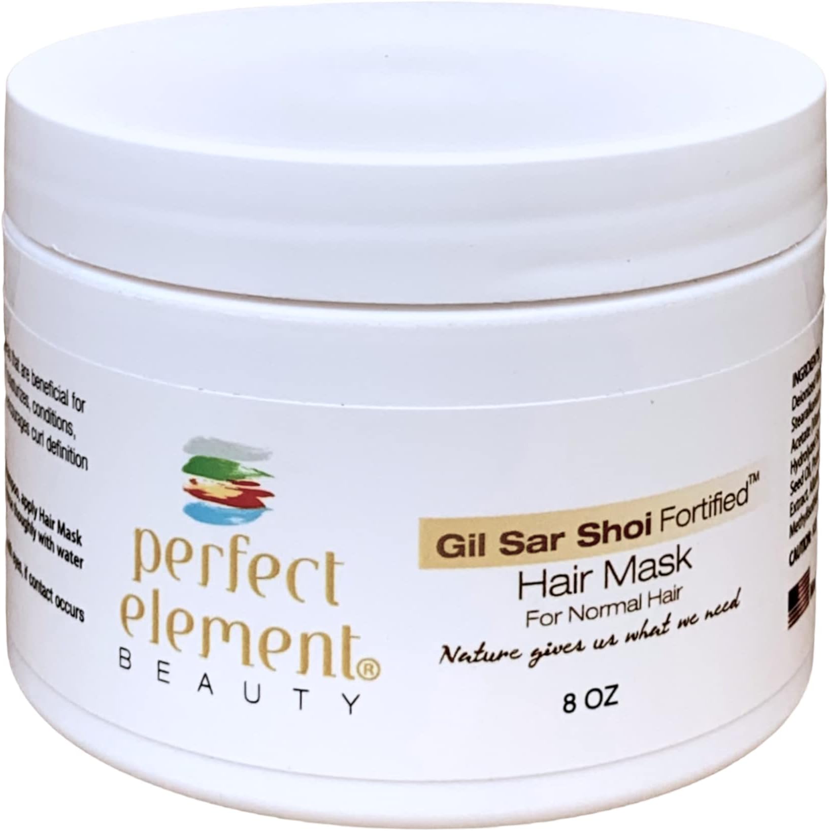 Hair Mask for Normal, Stressed Out Hair Fortified with Gil Sar Shoi Clay Moisturizes and Strengthens Hair - 8 Oz.