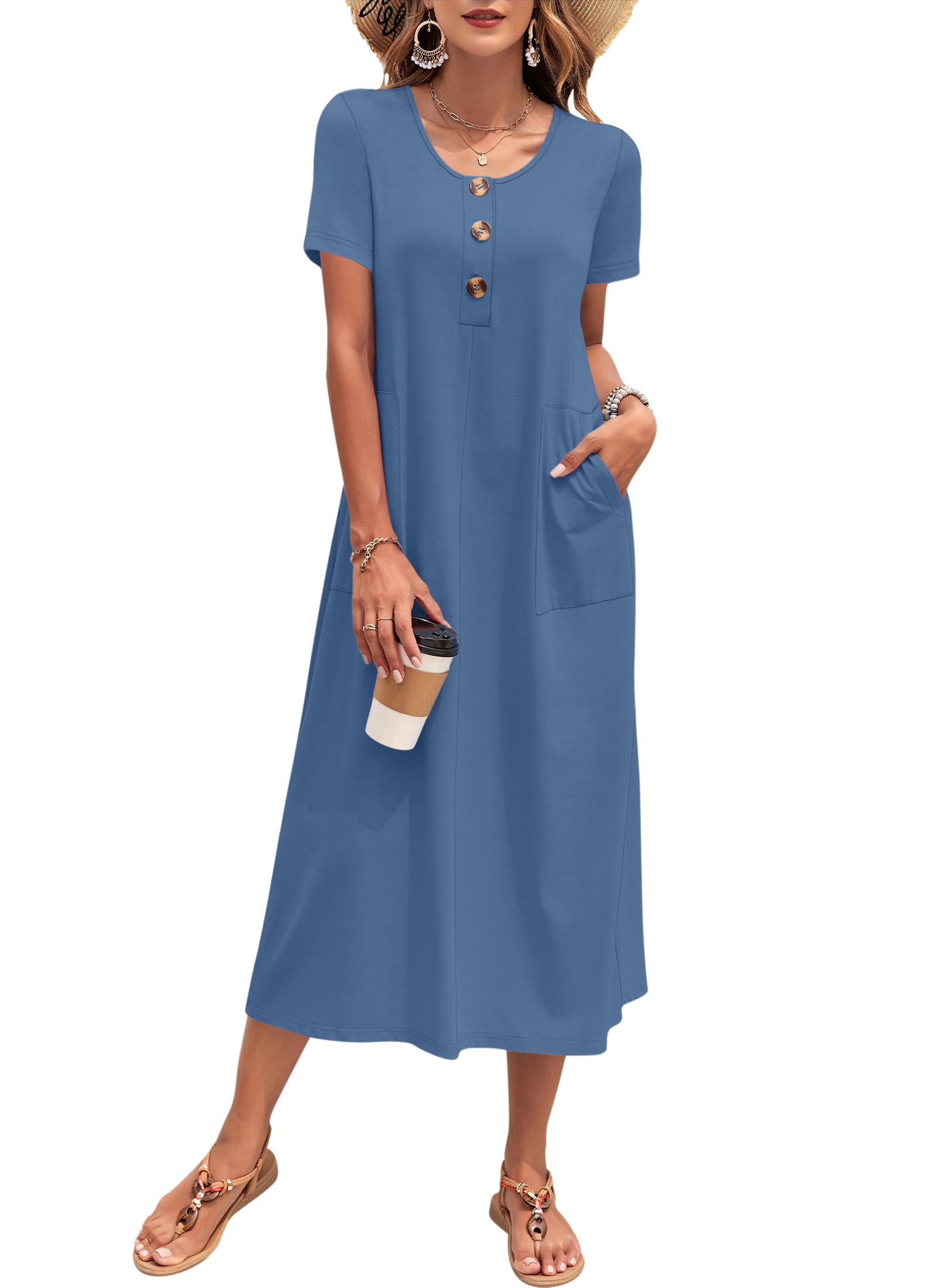 MOLERANI Long Midi Dress