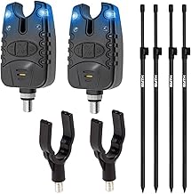 Eurocatch Beetdetector Kit de bâton de banc - Support de canne à pêche