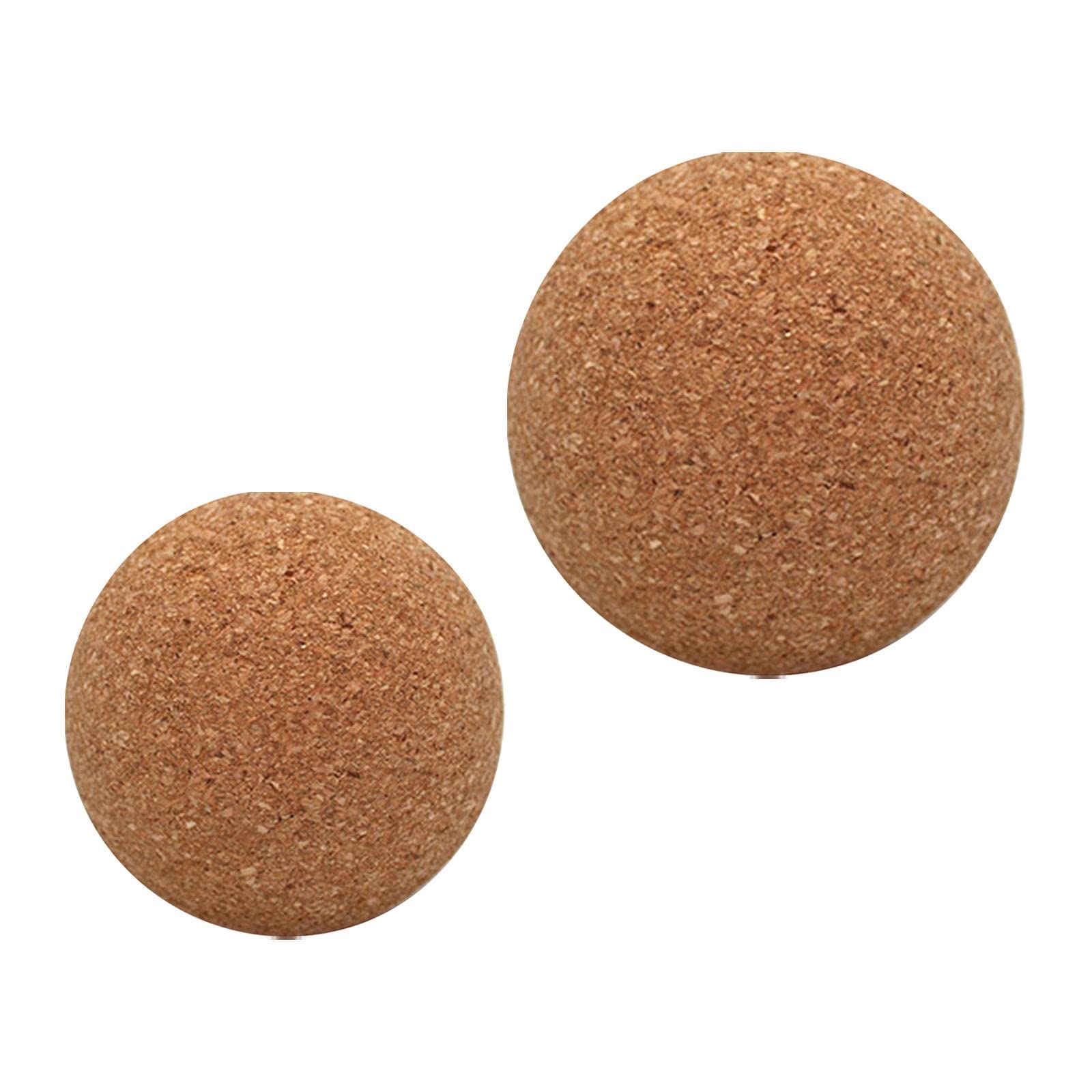 CALANDIS™ 2Pcs Cork Massage Ball Portable Lower Back for Sports Gym Training 5cm 8cm | Exercise Balls | Fitness Equipment & Gear | Fitness Running & Yoga-image-48