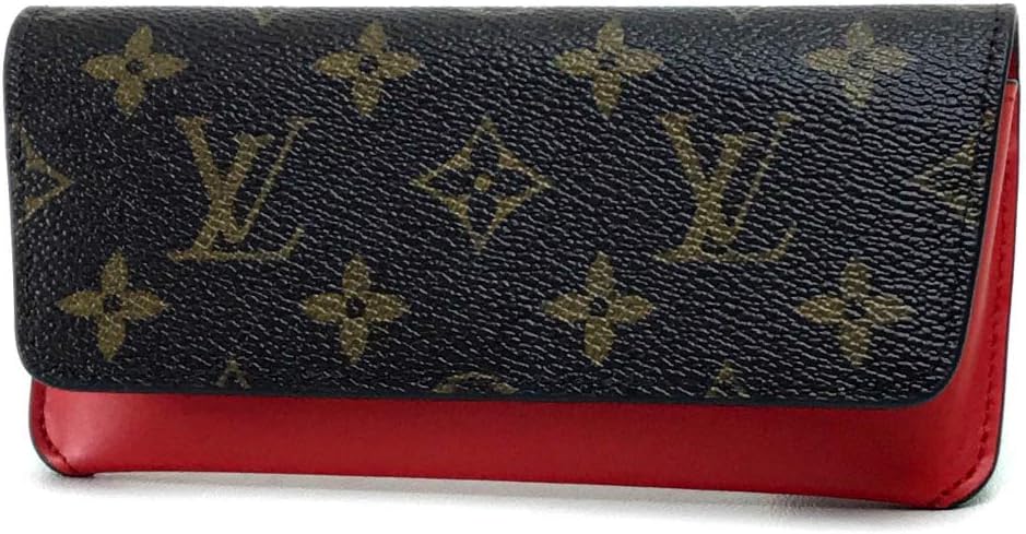 (ルイ・ヴィトン)LOUIS VUITTON GI0372 エテュイリュネット ウディ 小物入れ サングラスケース ポーチ メガネケース モノグラム・キャンバス/カーフレザー ユニセックス 現行品 未使用 中古