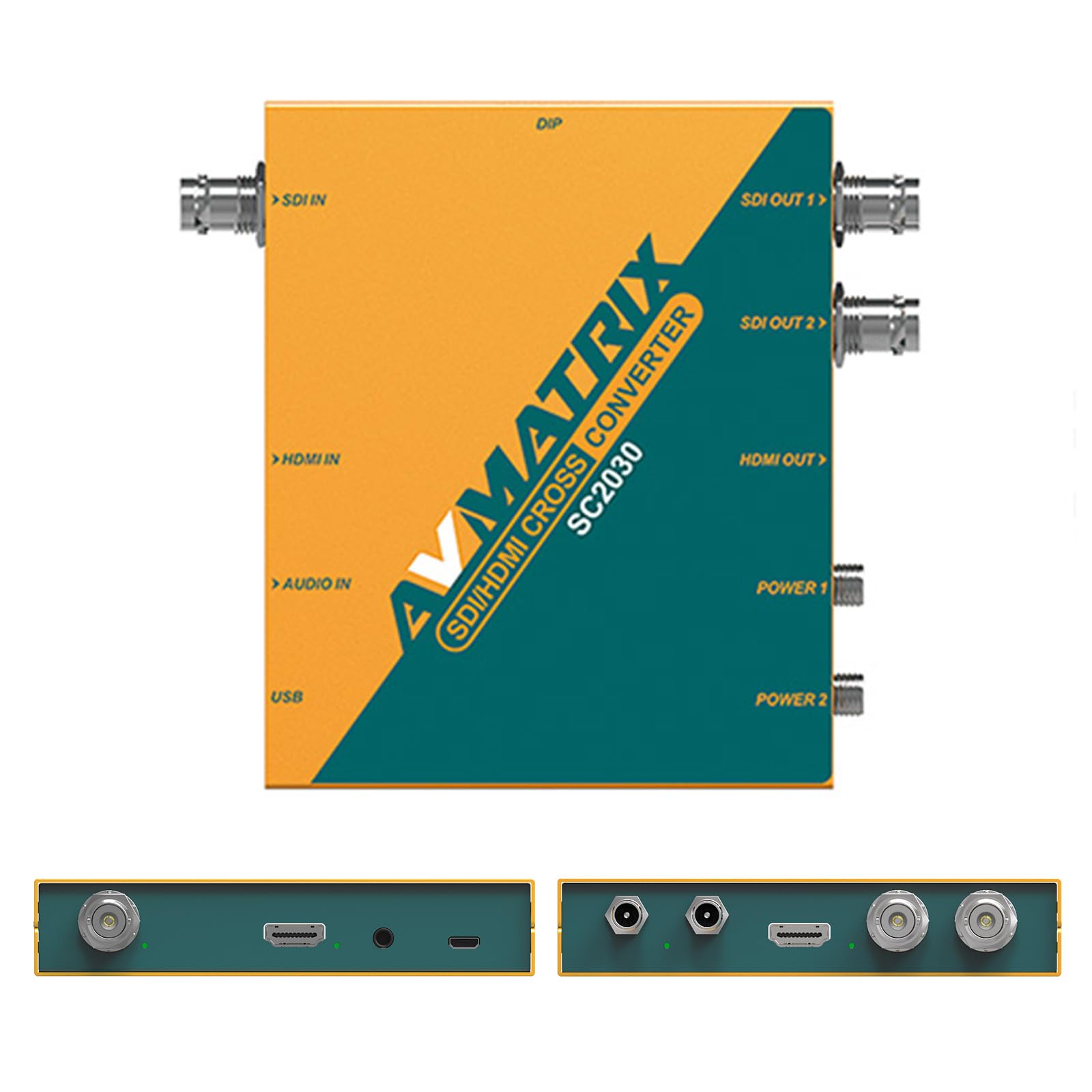 Amazon | AVMATRIX SDI/HDMI アップ/ダウン/クロスコンバーター、DlP