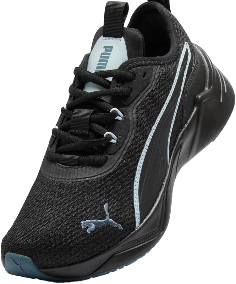 PUMA Womens Talia Lite Mesh Lace Up Sneakers Shoes Casual - Black