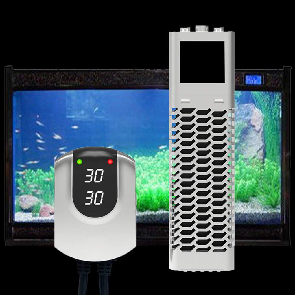 Calentador de Acuario Calentador de Acuario, Calentador Sumergible para Tanque de Peces con Pantalla LED de Temperatura y Controlador de Temperatura Externo