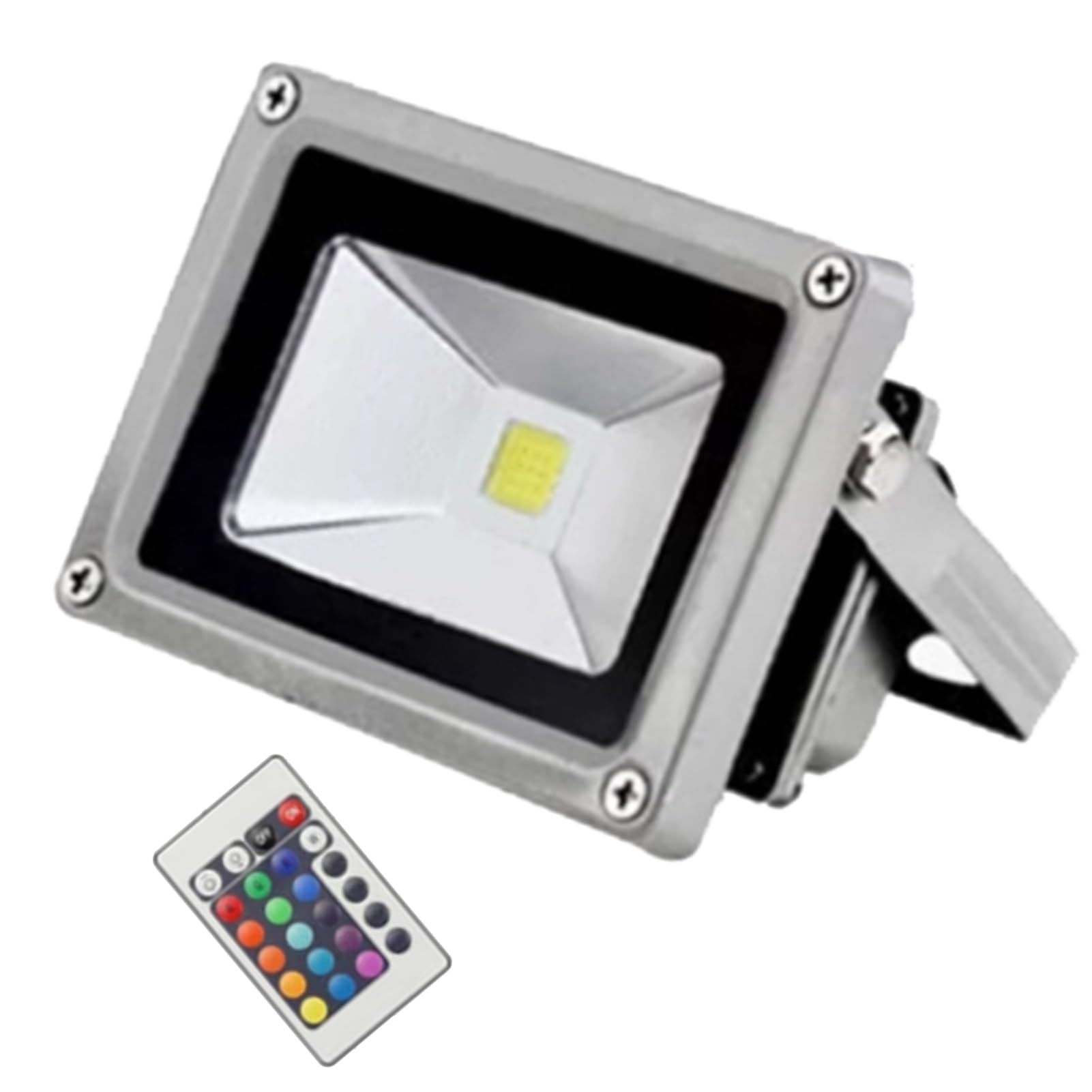 QICBYING Floodlights - Landscape Light, IP67 Outdoor Waterproof LED Landscape Tree Spotlights, Adjustable RGB Color-changing Spotlight, For Green Illumination Of Trees(RGB+Remote Control,20W)