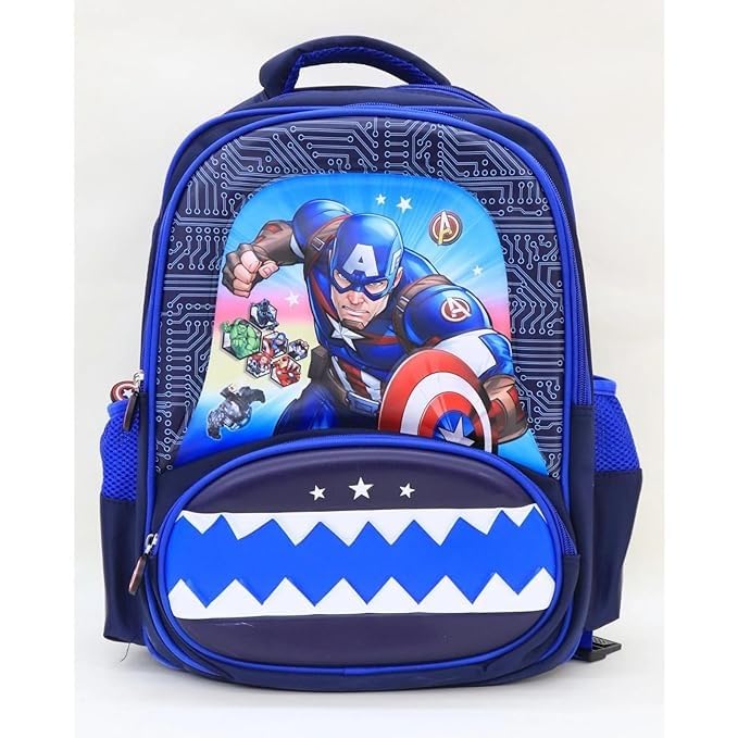 Image of Prancing Unicorn Children's Schoolbags Primary School Girls Boys Students Cartoon Unicorn Backpack Double Shoulder Bag For Girls Kids 6-7-8-9-10-12 Years Old Water-Resistant