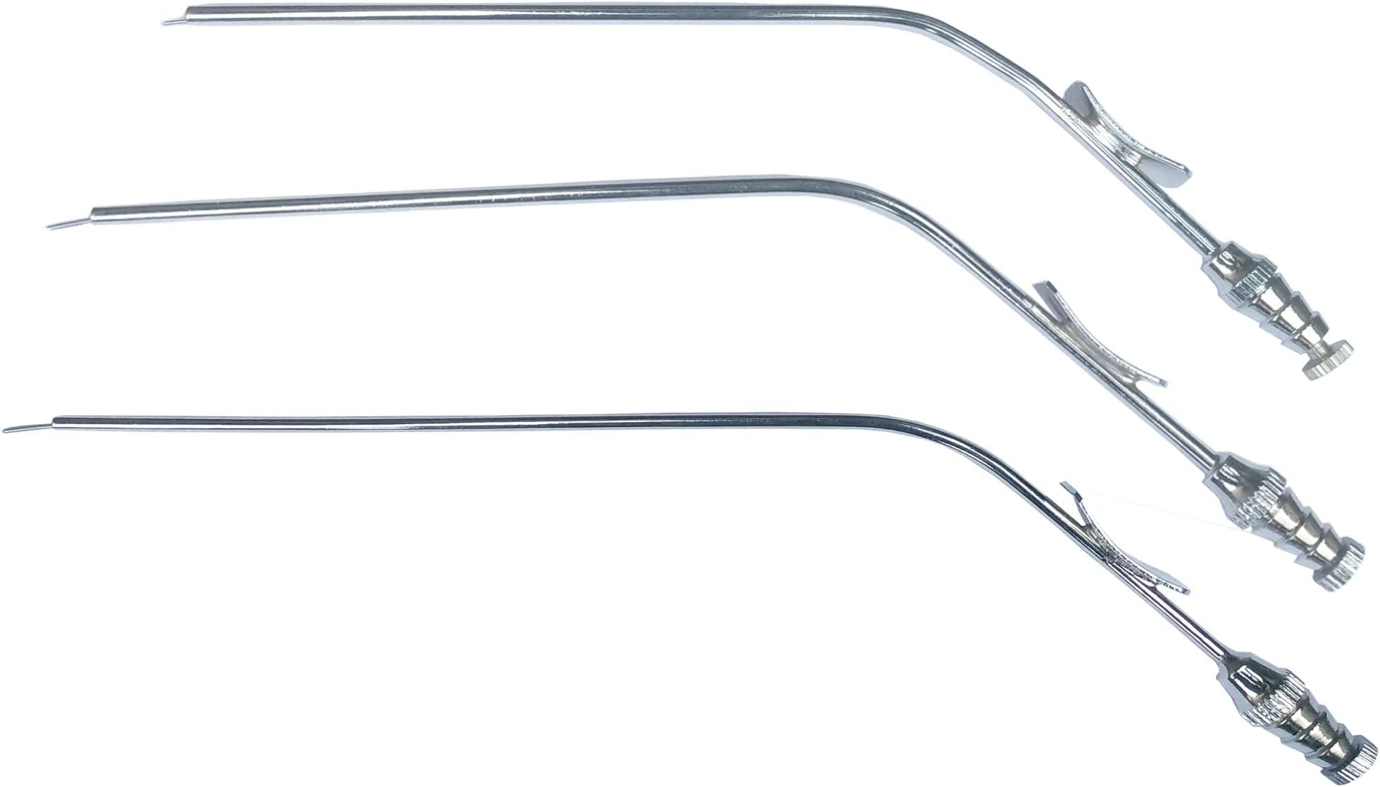Mastoid Suction Tube (Set of 3 Pcs.) No. 1,2,3