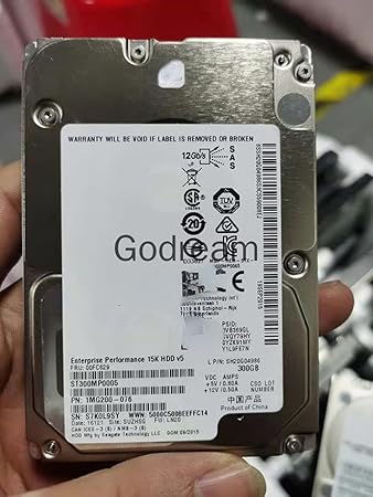 RKEBK for G5 4XB0G88740 300GB SAS 15K 12G 3.5 RD550 Hard Disk 00FC629